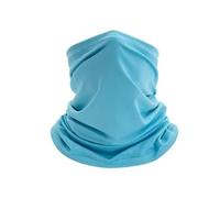 Pañuelos Cabeza Elástica Piezas Multifunción Bufanda Bandana Resistente al Viento Transpirable Protección UV Tubular Pañuelo para El Cuello para Ciclismo Senderismo (Azul claro)