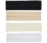 Pañuelos Cabeza Mujer 4 diademas elásticas de color liso for deportes, fitness, yoga, antitranspirantes, accesorio for el cabello(Color 05)