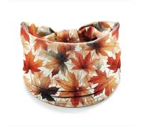 Pañuelos Cabeza Mujer Colorful print knotted high elasticity polyester cotton blend soft widened headband hair accessory(Color-01)