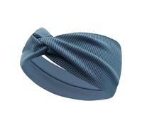 Pañuelos Cabeza Mujer Diadema elástica con hilo sedoso for yoga, entrenamiento, correr, deporte, turbante for mujer y niña.(Dark Blue)