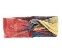 Pañuelos Cabeza Mujer Diademas de algodón teñido anudado for mujer, bandas elásticas for el cabello, diadema deportiva, turbante de yoga, tocado(Yellow)