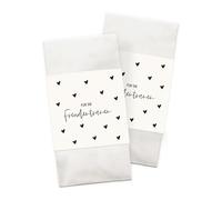 Pañuelos con diseño de lágrimas de alegría, incluye puntos adhesivos para cerrar, regalos de boda, servilletas vintage, decoración de boda, iglesia, accesorios de boda, corazones negros, 50 unidades