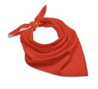 Pañuelos de Cuello para Mujer,República Popular China Fulares Patrón de Bandera Nacional, Pañuelo la Cabeza, Bufandas la Cintura, para Blazer, Abrigo o Vestido,46CM×46CM,Rojo