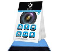 Pañuelos de Limpieza para Lentes Camkix 6 Paquetes / 300 Hojas + Paño de Limpieza de Doble Cara - Papel Limpiador para Lentes de Cámara - Paño de Limpieza de Doble Cara