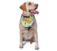 Pañuelos de Perro de mar Rojo nudibranquio, Bufandas para Cachorros y Gatos, pañuelo Lavable para Mascotas