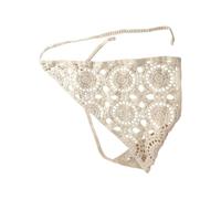 Pañuelos Diadema para Mujer | Pañuelo Bohemio para el Cabello de Mujer | Flores de Ganchillo Margarita Diadema Elástica Ligera Ajustable para Festivales Trenzas Vaquera Playa Yoga