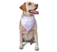 Pañuelos Lavables para Perros, Gatos y Cachorros con diseño de mármol Morado Pastel líquido