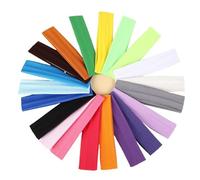 Pañuelos Mujer 5 diademas deportivas for exteriores for mujer, banda elástica for el pelo for ciclismo, yoga, correr y hacer ejercicio(Random Color)