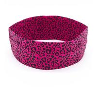 Pañuelos Mujer Diadema elástica con estampado colorido for deportes, yoga, correr, lavado facial(Pink)