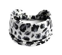 Pañuelos Mujer Diademas estampadas for mujer, anchas, de algodón, elásticas y anudadas, accesorios antideslizantes for el cabello for hacer ejercicio(Color-03)