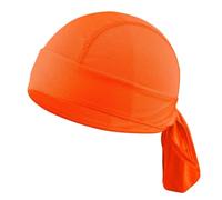 PañUelos Para Hombre 2Pcs Bicycle Headband Cap Cycling Headscarf Quick-dry Sun-Protective Hat Head Scarf Para Hombre(Orange)
