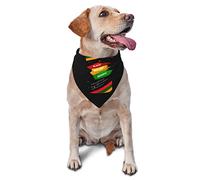 Pañuelos para Perro del Mes de la Historia Negra, Bufanda para Mascotas, Babero Triangular, pañuelo Ajustable para niño y niña, Accesorios para Cachorros pequeños, medianos y Grandes