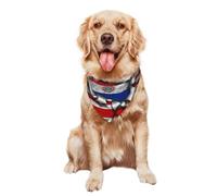 Pañuelos para Perros 30X70Cm América Cultivada Paraguay Raíces Paraguayas Bufanda De Mascota Baberos Triangulares Duradero Bufanda De Mascota Bandana Collar para Gatos Perros