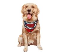 Pañuelos para Perros 30X70Cm Criado En Estados Unidos, Checo, Raíces Checas Triángulo Baberos Bufandas Algodón Bufanda De Mascota Baberos Triangulares para Gatos Perros Grandes Medianos Pequeños
