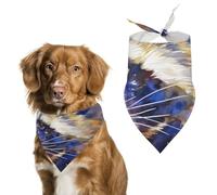 Pañuelos para Perros Acuarela Mapache Animal Bufanda Peto Pañuelo para Perro Large: 70 * 30 CM