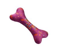 Pañuelos para Perros | Bandana De Cumpleaños con Hueso Juguete para Perritos - Accesorio Suave Y Adorable para Paseos De Cachorros Medianos con Estampado Divertido