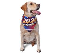 Pañuelos para Perros Bienvenidos Al Fútbol De 2026 Clásico Baberos para Perros Suave Bandana para Perros para Gatos Perro Cachorros