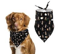 Pañuelos para Perros con diseño de Happy Groundhog Day, Baberos Triangulares para Perros, Bufanda Bonita para Mascotas pequeñas, Medianas y Grandes