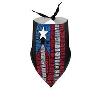 Pañuelos para Perros con la Bandera de Puerto Rico con pueblos y Ciudades (3) Baberos de Cuello en V para Cachorros y Mascotas Bufanda Triangular Ajustable Pañuelo Accesorios para Cachorros y Gatos p