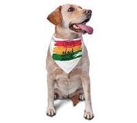 Pañuelos para Perros del Mes de la Historia Negra, Bufanda para Mascotas, Babero Triangular, pañuelo Ajustable para Gatos, Accesorios para Cachorros pequeños, medianos y Grandes