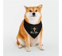 Pañuelos para Perros Él Ha Resucitado Jesucristo Cristianismo Pascua Ajustable Bufanda para Perros Lavable Pañuelo para Perros para Gatos Perro Cachorros