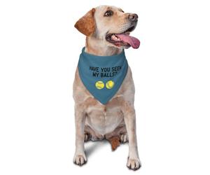 Pañuelos para Perros ¿Has Visto Mis Pelotas? Bandanas De Perros Decoración Bufanda De Mascota Clásico Triangulares para Mascotas para Fiestas Gatos Decoración