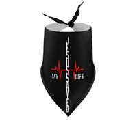 Pañuelos para Perros Jesús salvó mi Vida, Baberos de Cuello en V para Cachorros y Mascotas, Bufanda Triangular Ajustable, Accesorios para Cachorros y Gatos pequeños, medianos y Grandes