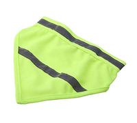 Pañuelos para Perros L Verde, Bufanda Reflectante para Mascotas, Accesorio de Seguridad con Diseño de Rayas, Ideal para Mejorar la Visibilidad en Horas Bajas, Color Neón Atractivo