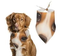 Pañuelos para Perros Lindo Cachorro De Beagle Bufanda Peto Pañuelo para Perro Large: 70 * 30 CM