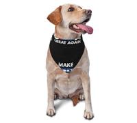 Pañuelos para Perros Mcga Cuba Otra Vez Bufanda Triangular Personalizadas Triangulares para Mascotas Ajustable Bufanda De Mascota para Gatos Fiestas Decoración