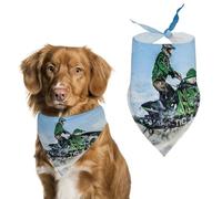 Pañuelos para Perros Motos De Cross Bufanda Peto Pañuelo para Perro Large: 70 * 30 CM