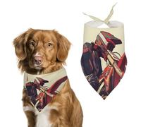 Pañuelos para Perros Motos De Cross Deportivas Bufanda Peto Pañuelo para Perro Large: 70 * 30 CM