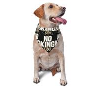 Pañuelos para Perros No Kings Broken Crown Bufanda De Mascota Clásico Triangulares para Mascotas Decoración Bufanda Triangular para Decoración Gatos Mascotas