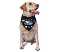 Pañuelos para Perros Salvemos La Democracia. Votemos por Los Demócratas. Hagamos Que La Verdad Vuelva A Ser Grandiosa. Bufanda De Mascota Personalizadas Bandanas De Perros Bufanda Triangular