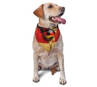Pañuelos para Perros Voluntad De Hierro Alemania 2026 Bufanda Triangular Ajustable Triangulares para Mascotas Personalizadas Bufanda De Mascota para Fiestas Mascotas Gatos