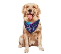 Pañuelos para Perros y Gatos con diseño de Pulpo oceánico, Ideales para Mascotas pequeñas, Medianas y Grandes.