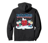 Panuts Xmas Snoopy Charlie Sally Lucy Holiday Dog House Diversión Sudadera con Capucha