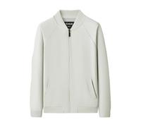 PANVER Men'S Transitional Jacket Regular Fit Personality Trend Long-Sleeve Jackets Classic Fashion Casual Outdoorjacket K-Grey XXL