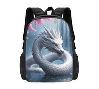 panverix Dragon Playing In The Water - Mochila para portátil de 15 pulgadas, mochila de senderismo para computadora