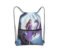 panverix Mochila con cordón resistente al agua, bolsa de entrenamiento, mochila de gimnasio para viajes, Lady and Big Tree, Talla única