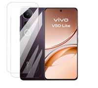 PanXCase 2 Piezas Protector de Pantalla para Vivo V50 Lite - 9H Dureza Vidrio Templado Anti Arañazos Antihuellas (2 Pack)
