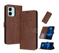 PanXCase Funda Libro para OPPO A6x 5G/4G / OPPO A6 5G/4G - Carcasa Wallet Tapa PU Cuero, Soporte, 3 Tarjetero Ranuras Antigolpes Magnética Capa (Marrón)