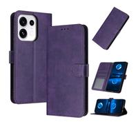 PanXCase Funda Libro para OPPO Reno 16/16 Pro | Carcasa Wallet con Tapa de Cuero PU, Función Soporte, 3 Ranuras para Tarjetas, Cierre Magnético, Capa Antigolpes, Purple