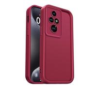 PanXCase Funda para Honor 200 Pro - Carcasa Silicona Delgada Suave Ligera Elegante Diseño, Protección Cámara Antichoque Antiarañazos Cover (Vino Tinto)