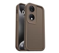 PanXCase Funda para Honor X7b 4G / Honor X7b 5G / Honor 90 Smart - Carcasa Silicona Delgada Suave Ligera Elegante Diseño, Protección Cámara Antichoque Antiarañazos Cover (Marrón)