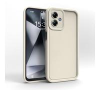 PanXCase Funda para Motorola Moto G14 - Carcasa Silicona Delgada Suave Ligera Elegante Diseño, Protección Cámara Antichoque Antiarañazos Cover (Blanco)