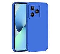 PanXCase Funda para Realme C53 - Carcasa Silicona Delgada Suave Ligera, Protección Antichoque Antideslizante Antiarañazos Case Cover (Azul)