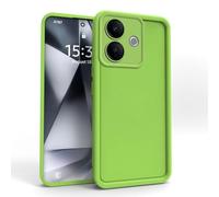 PanXCase Funda para Vivo V60 Lite - Carcasa Silicona Delgada Suave Ligera Elegante Diseño, Protección Cámara Antichoque Antiarañazos Cover (Verde)