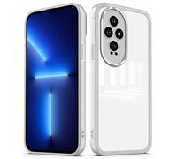 PanXCase Funda Transparente para Honor 200 Pro - Carcasa Clear con Lens Protector Delgada Suave Protección Cámara Antichoque Antiarañazos Cover (Blanco)
