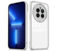 PanXCase Funda Transparente para Realme 12 Plus 5G / Realme 12+ 5G - Carcasa Clear con Lens Protector Delgada Suave Protección Cámara Antichoque Antiarañazos Cover (Blanco)